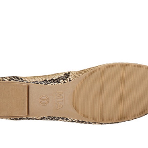 Mia Benni Snake Flats, 7.5, 8, 8.5 - Picture 4 of 7